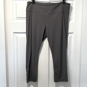 Athleta slate gray Powervita leggings. Buttery soft.